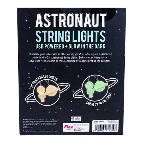 Glow in the Dark Astronaut String Lights
