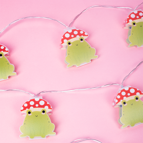 Maurice Mushroom Frog String Light
