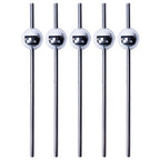 Disco Metal Straws