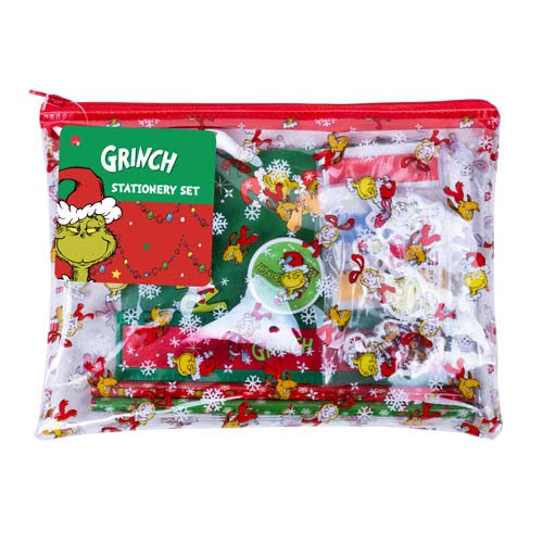 The Grinch Stationery Set