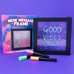 Light Up Neon Message Frame