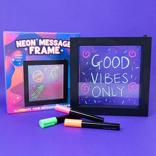 Light Up Neon Message Frame