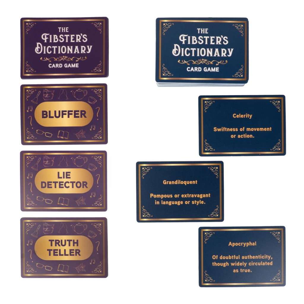 The Fibster's Dictionary - A quick-thinking bluffing game