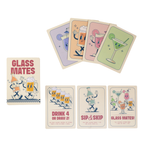 Glass Mates - A card-matching game with a splash of spirit!