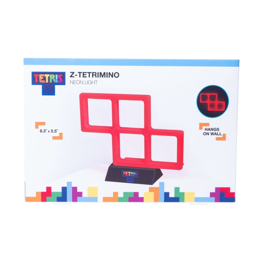Tetris Red Neon Light