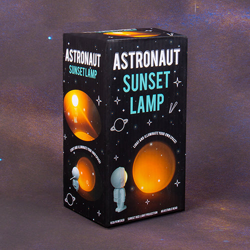 Fizz Creations Astronaut Sunset Lamp Background Left