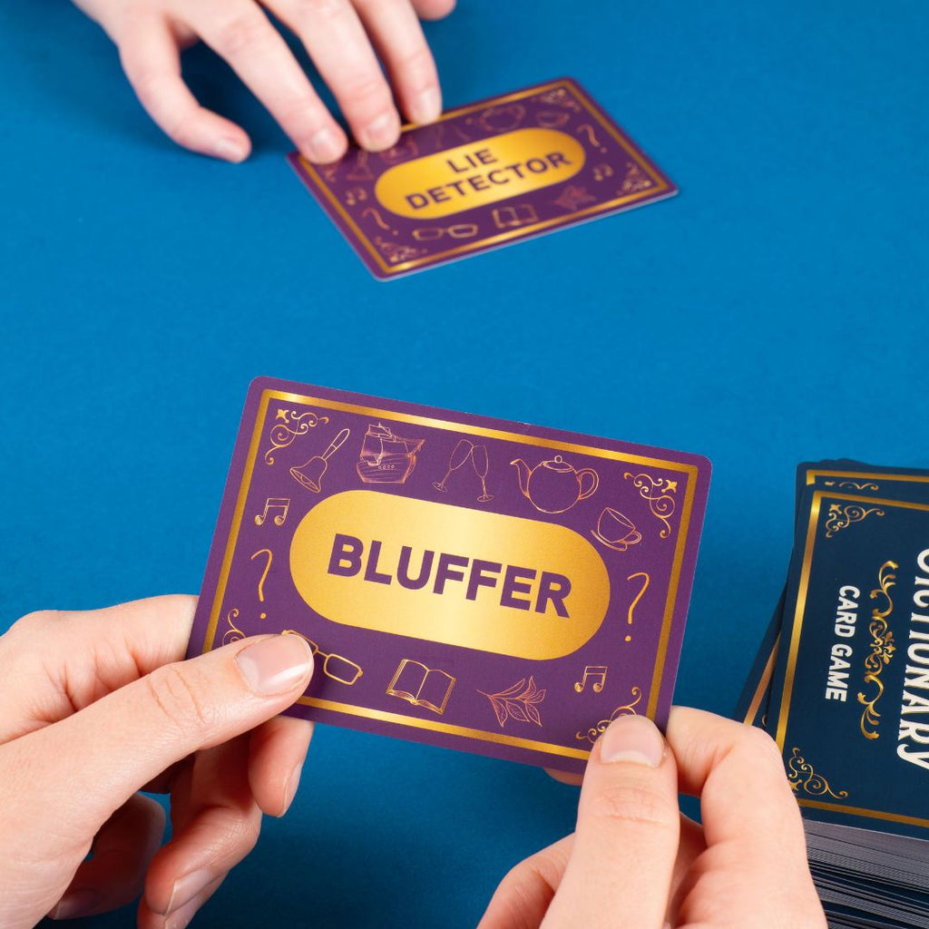 The Fibster's Dictionary - A quick-thinking bluffing game