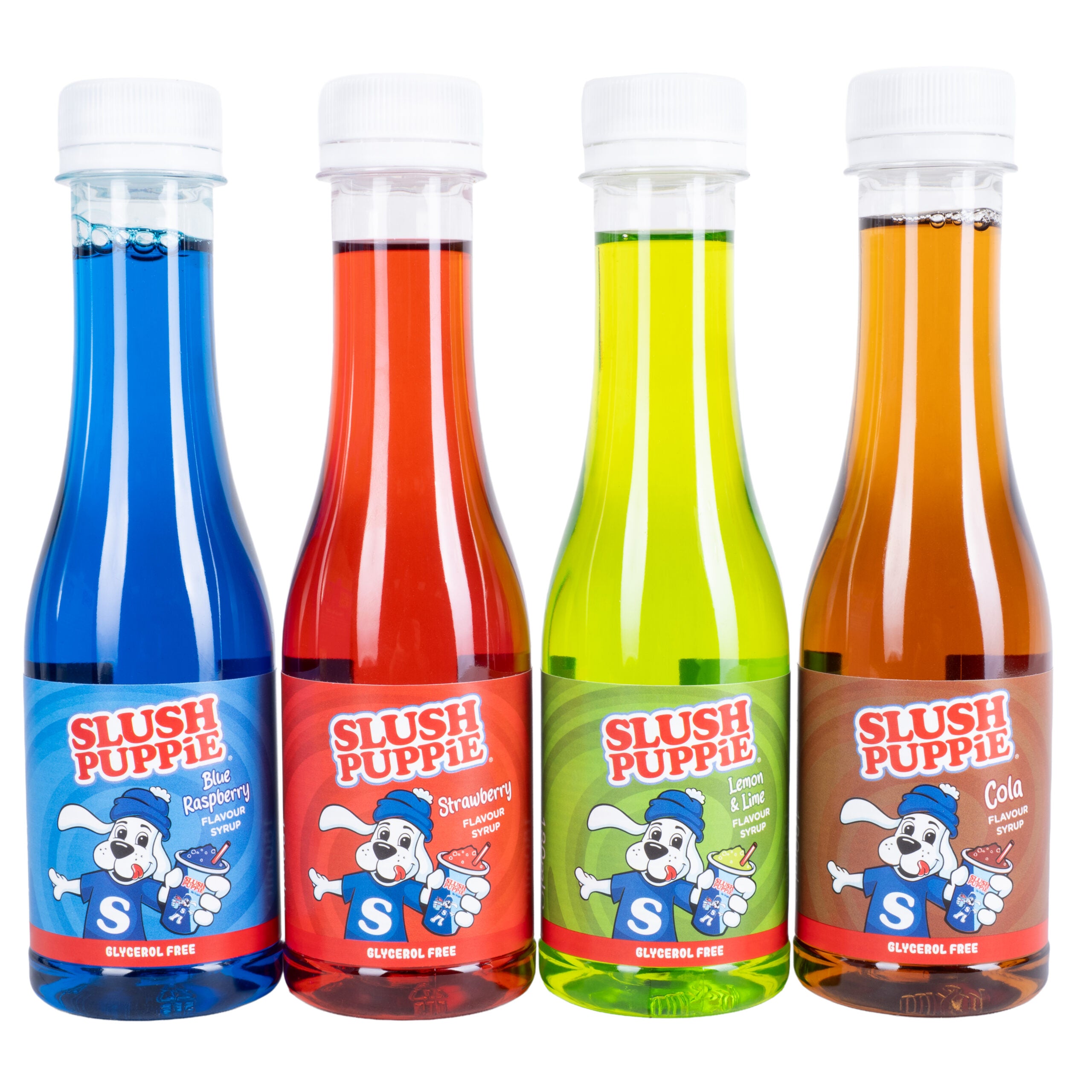 SLUSH PUPPiE Original 4 Pack Syrups - Gylcerol Free