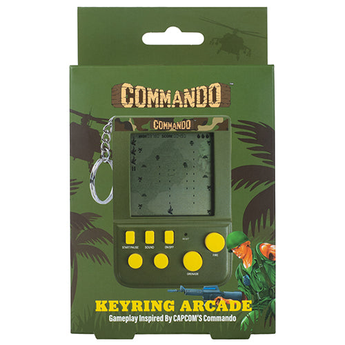 Commando Keyring Arcade