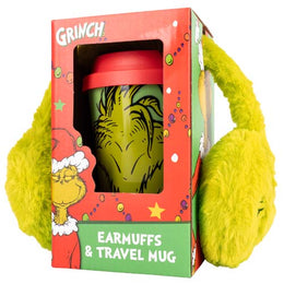 The Grinch Ear Muff &amp; Travel Mug