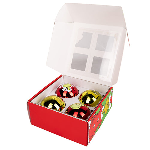The Grinch 4 Pack Baubles