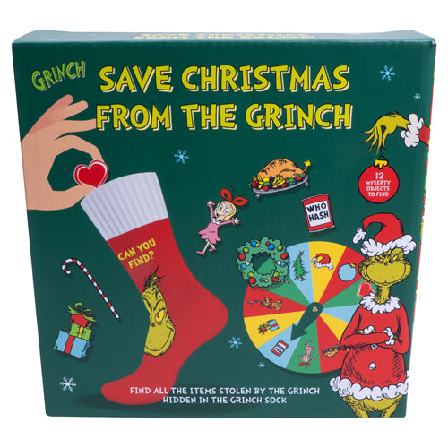 Save Christmas From The Grinch - Sock Game