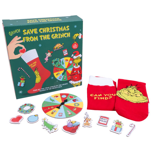 Save Christmas From The Grinch - Sock Game