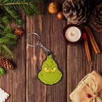 The Grinch Rubber Keyring - Clipstrip