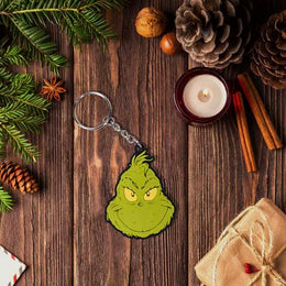 The Grinch Rubber Keyring - Clipstrip