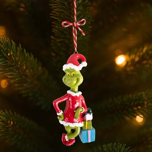 The Grinch Hanging Character Resin Decoration
