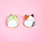 Squishmallows Cam & Wendy Pin Badges