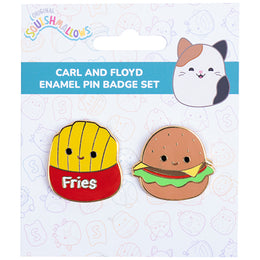 Squishmallows Carl & Floyd Pin Badges