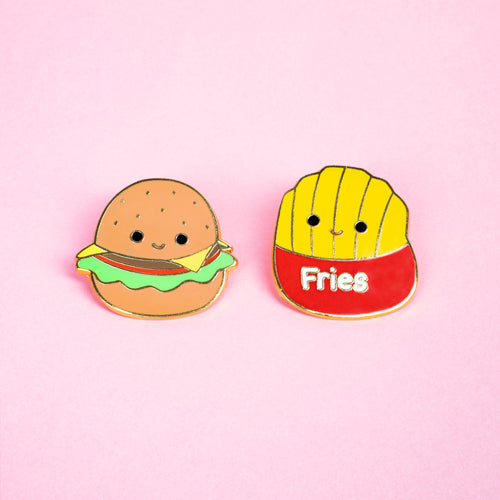 Squishmallows Carl & Floyd Pin Badges