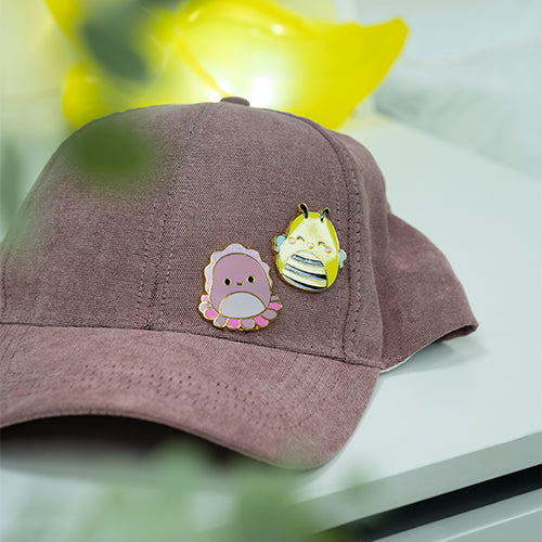 Squishmallows Sunny & Auggie Pin Badges