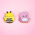 Squishmallows Sunny & Auggie Pin Badges