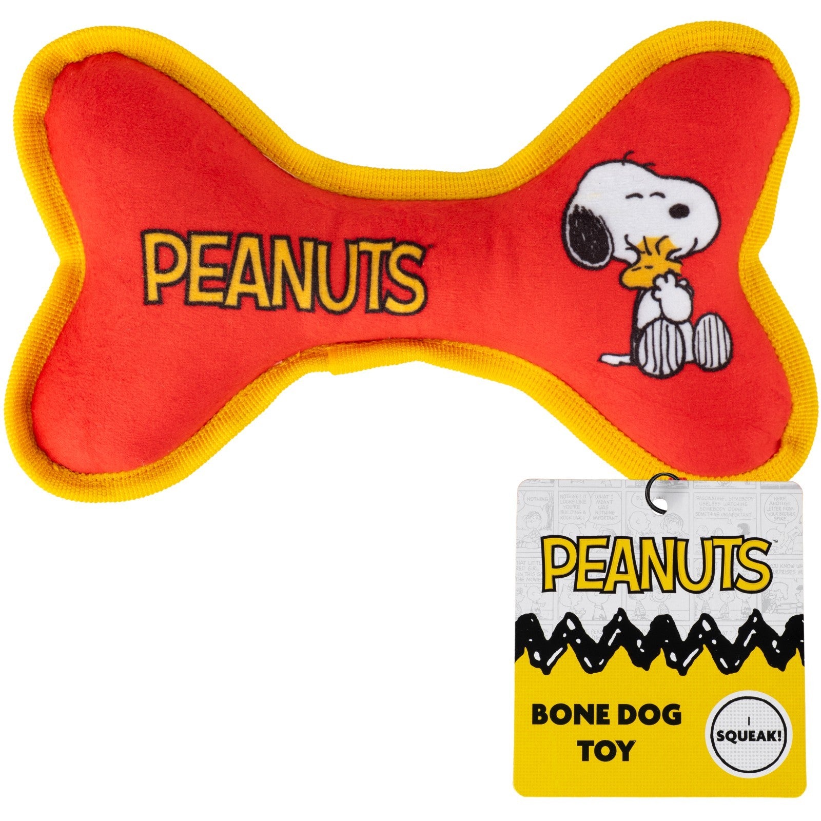 Peanuts Snoopy Soft Bone Dog Toy