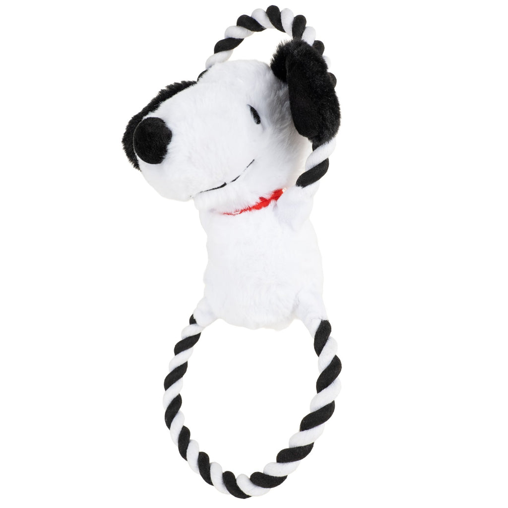 Peanuts Snoopy Plush Rope Ring Dog Toy