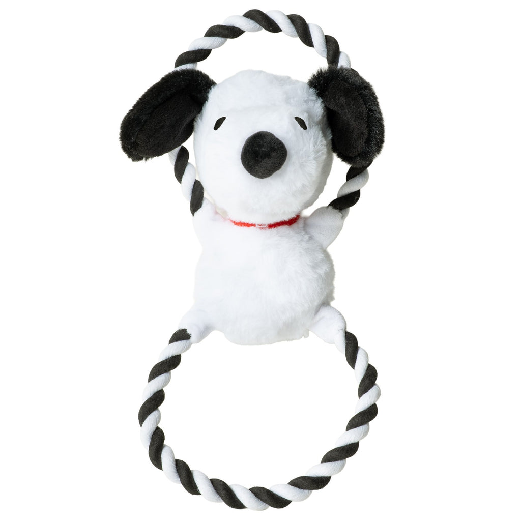 Peanuts Snoopy Plush Rope Ring Dog Toy