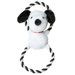 Peanuts Snoopy Plush Rope Ring Dog Toy