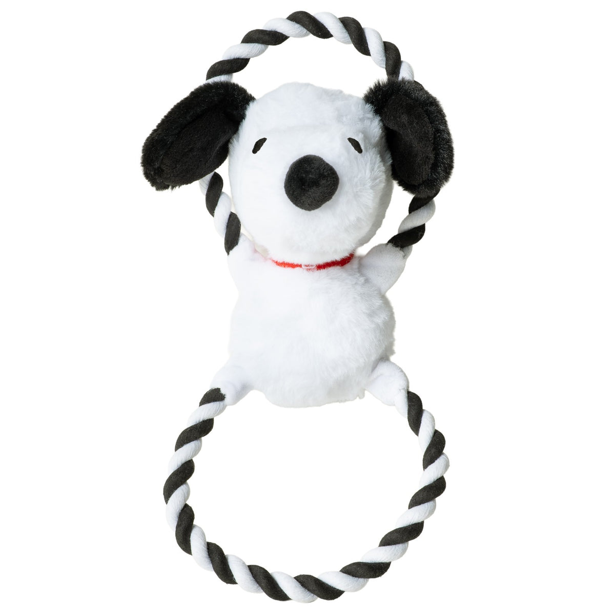 Peanuts Snoopy Plush Rope Ring Dog Toy