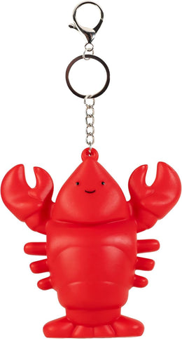 Fizz Creations Lobster Light Up Bag Charm Battery Powered Keyring