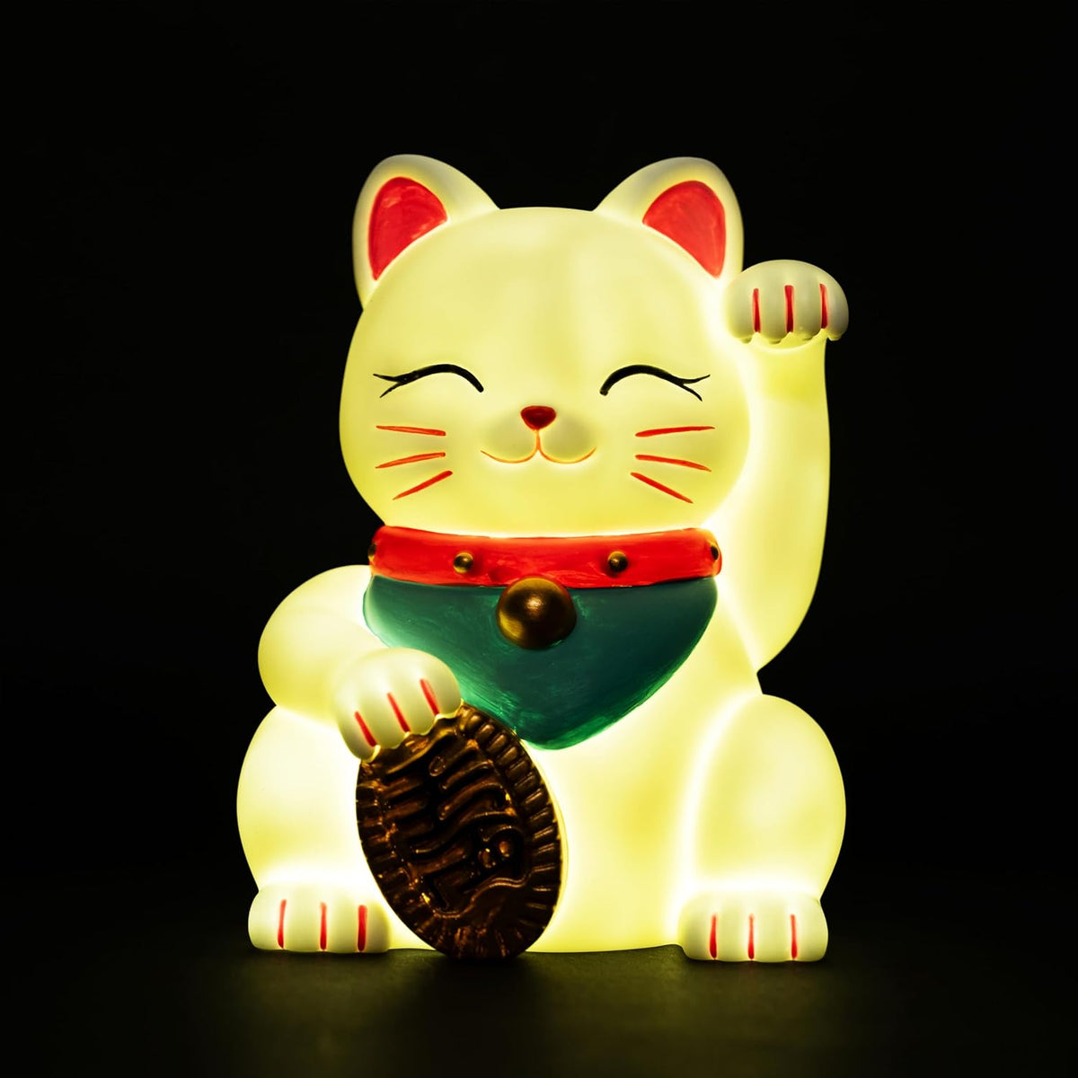 Lucky Cat Mood Light Maneki Neko LED Night Lamp