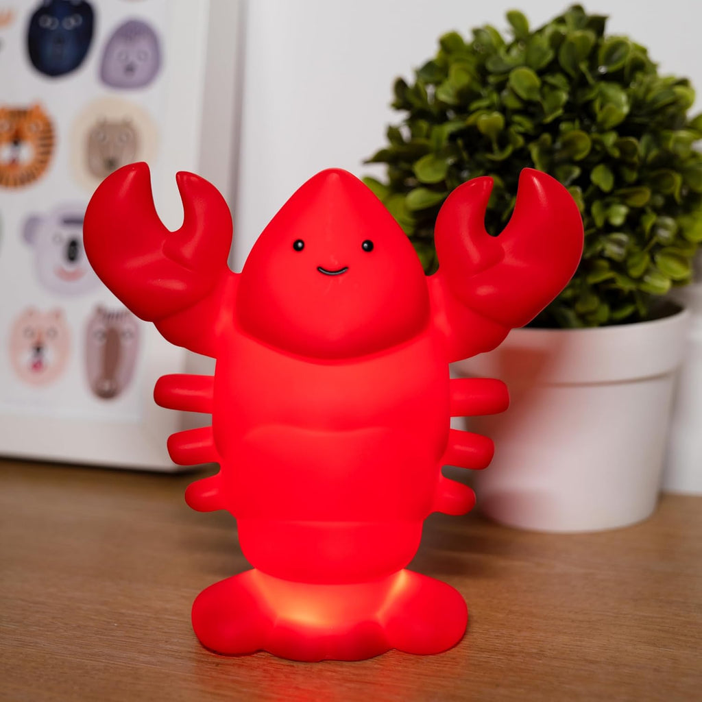 Lobster Mood Light Battery Powered LED Night Lamp