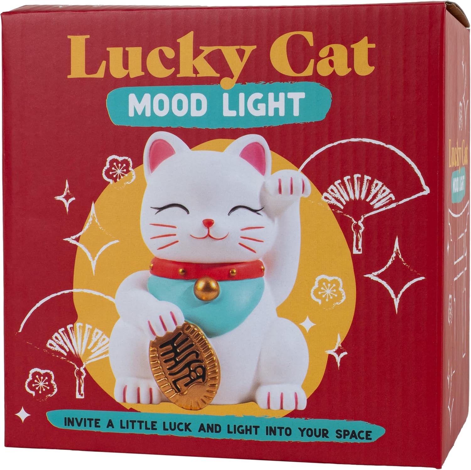 Lucky Cat Mood Light Maneki Neko LED Night Lamp