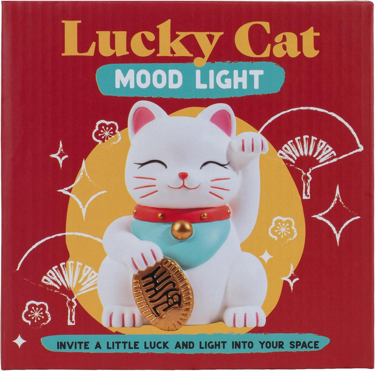 Lucky Cat Mood Light Maneki Neko LED Night Lamp
