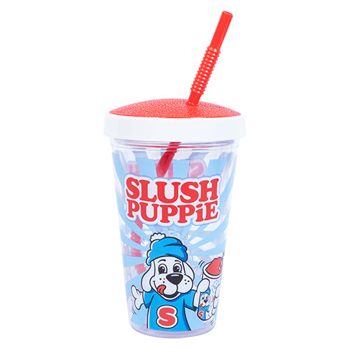 SLUSH PUPPiE Cup &amp; Bendy Straw