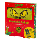Grinch Sleep Mask and Sock Set