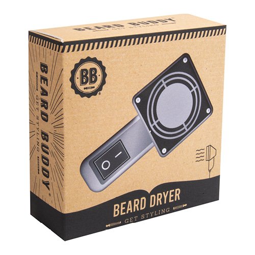 Fizz Creations Beard Dryer Packaging