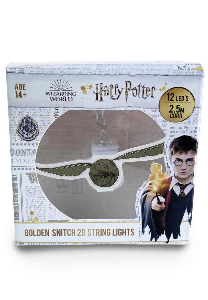 Harry Potter Golden Snitch String Lights